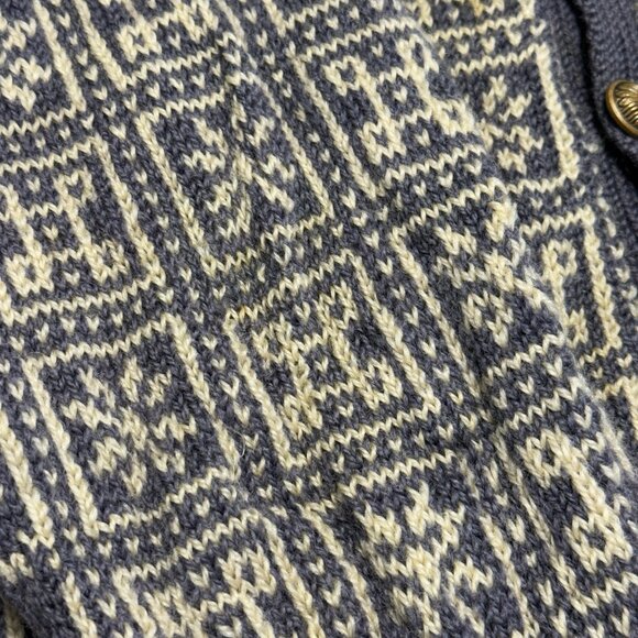Vintage Wool Paul Mage Denmark Cardigan Wool Size S/M Sweater Button Down - Picture 11 of 16